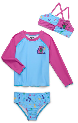 Barney swimsuit swim rash - swimsuit,